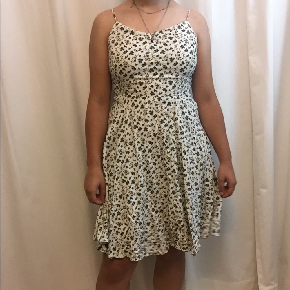 Flared shirt dress